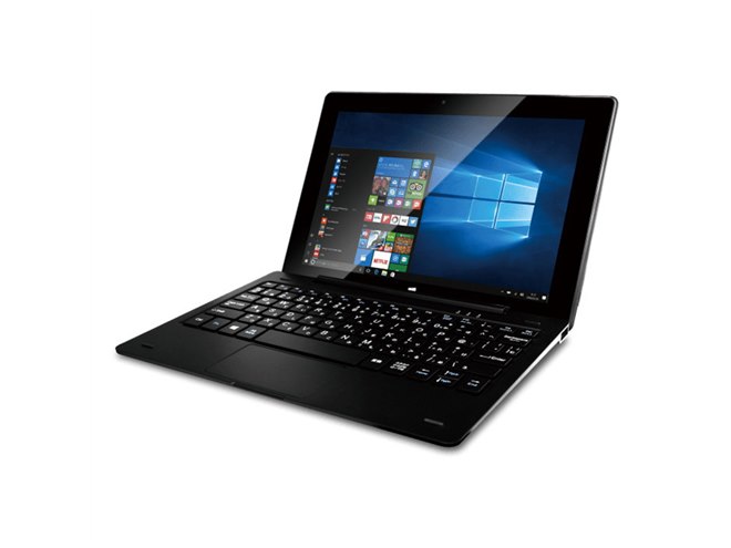 着脱式キーボード付きで27,800円、10.1型Windows10 Proタブレット発売