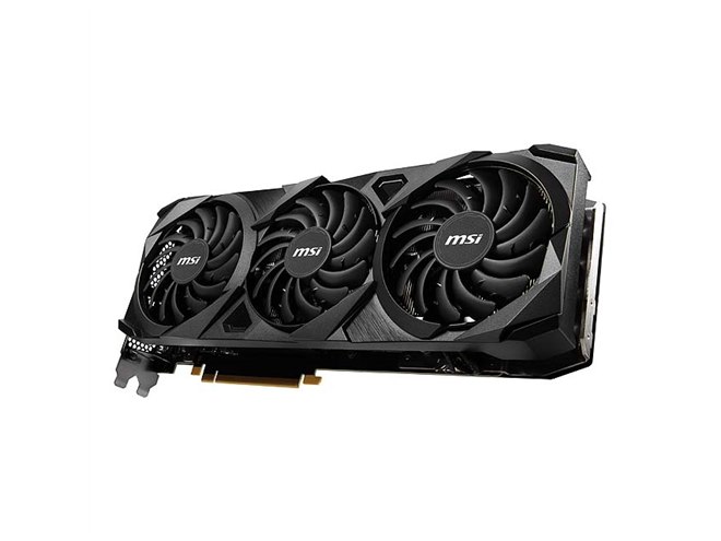 MSI、背面にアルミを採用した「GeForce RTX 3080」搭載ビデオカード