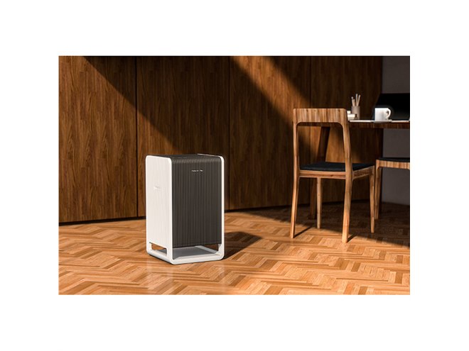 ダイニチ、フィルター式×電気集じん式を組み合わせた大風量の空気清浄