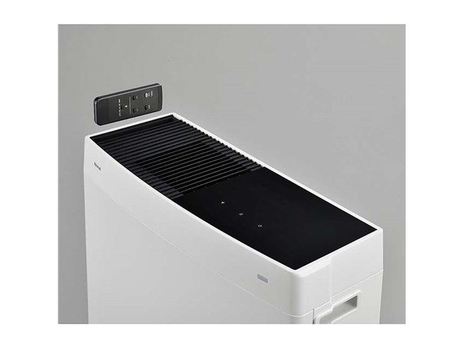 リンナイ、21畳対応の空気清浄機を搭載したガスファンヒーター「Wiz