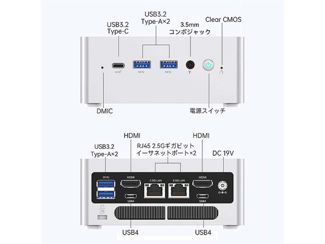 MINISFORUM、「Core i5-13500H」を搭載したミニPC「NPB5」 - 価格.com