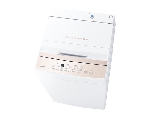 東芝、「Wシャワー洗浄」を搭載した全自動洗濯機の7kg/6k/5kg/4.5kg