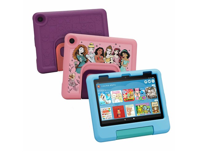 Amazon、メモリーが3GB/4GBになった8型タブレット「Fire HD」第12世代