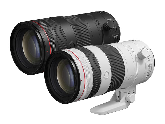 キヤノン、全長固定ズームやエクステンダーに対応した望遠ズームレンズ