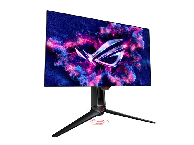 ASUS、480Hz駆動の26.5型有機ELゲーミングモニター「ROG Swift OLED