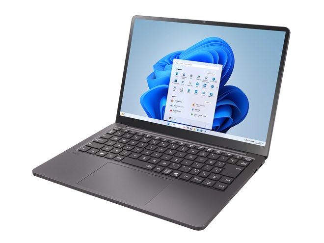 NEC、ノイズレスデザインを採用した約1.2kgの13.3型ノートPC「LAVIE