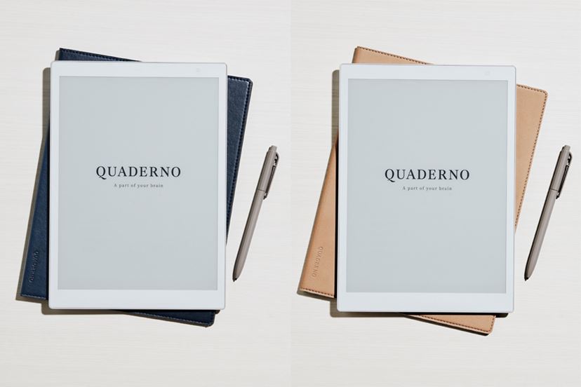 ワコムのデジタイザ搭載！ 第2世代「クアデルノ」はより文具に近づいた
