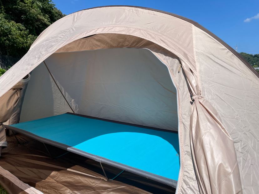 まるでDBのカプセルハウス!? ボタンを押すだけで設営できる「近未来的