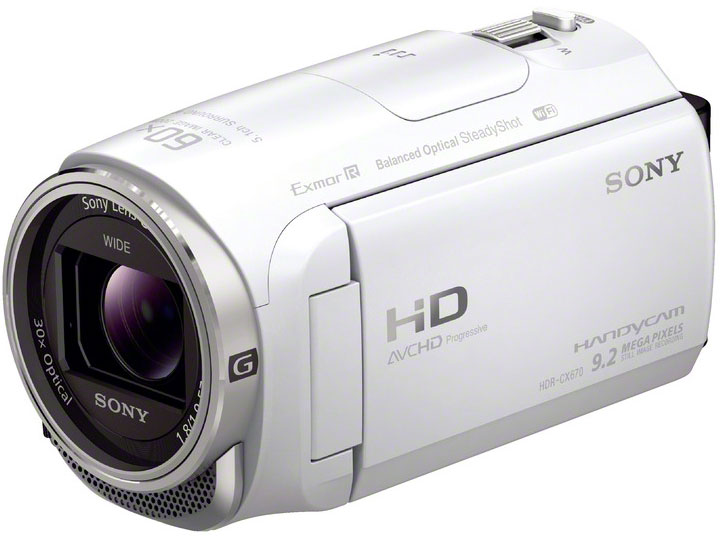 SONY HDR-CX670 (W) [ホワイト] 価格比較 - 価格.com