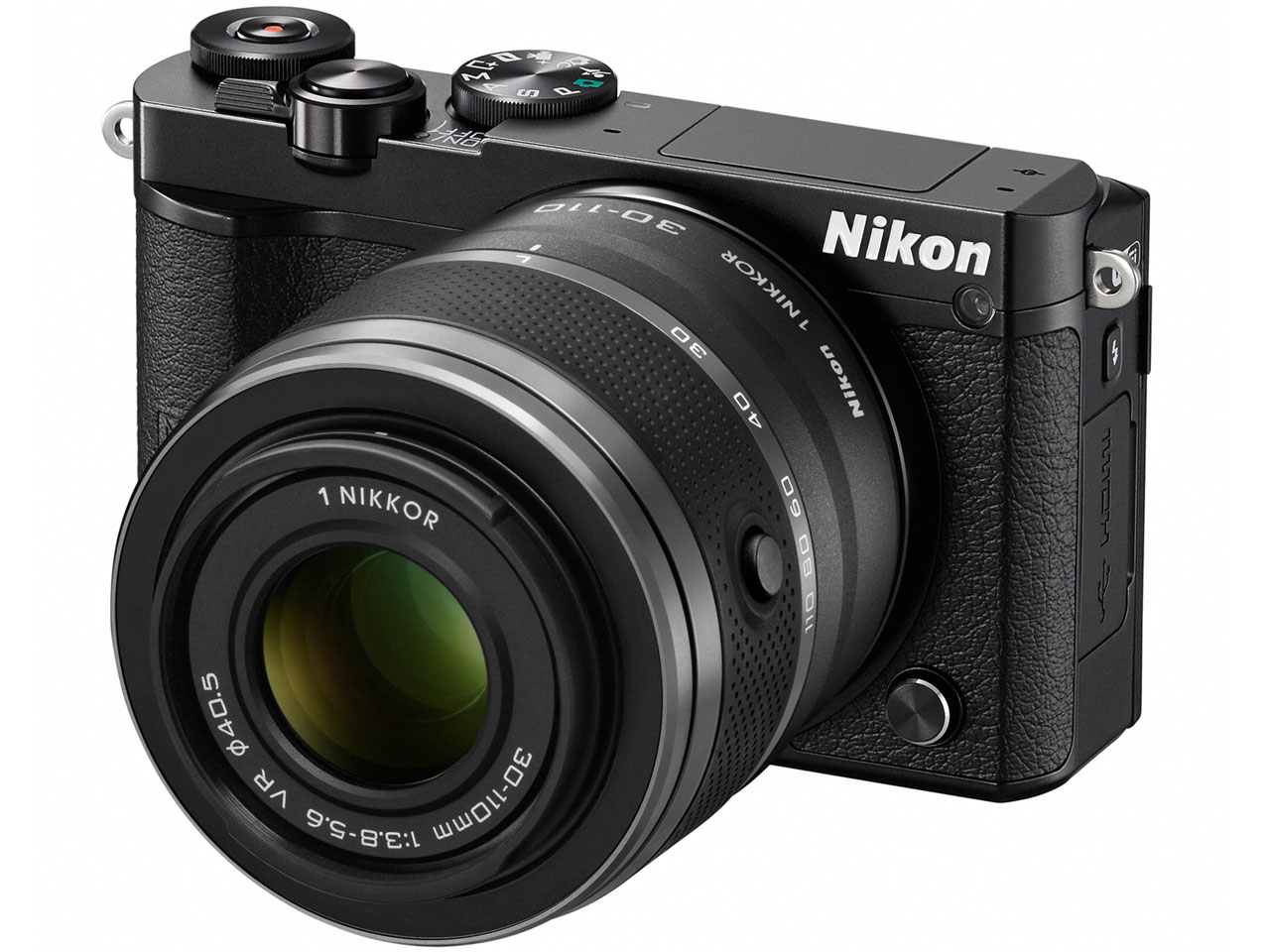 ニコン Nikon 1 J5 ダブルズームレンズキット [ブラック] 価格比較