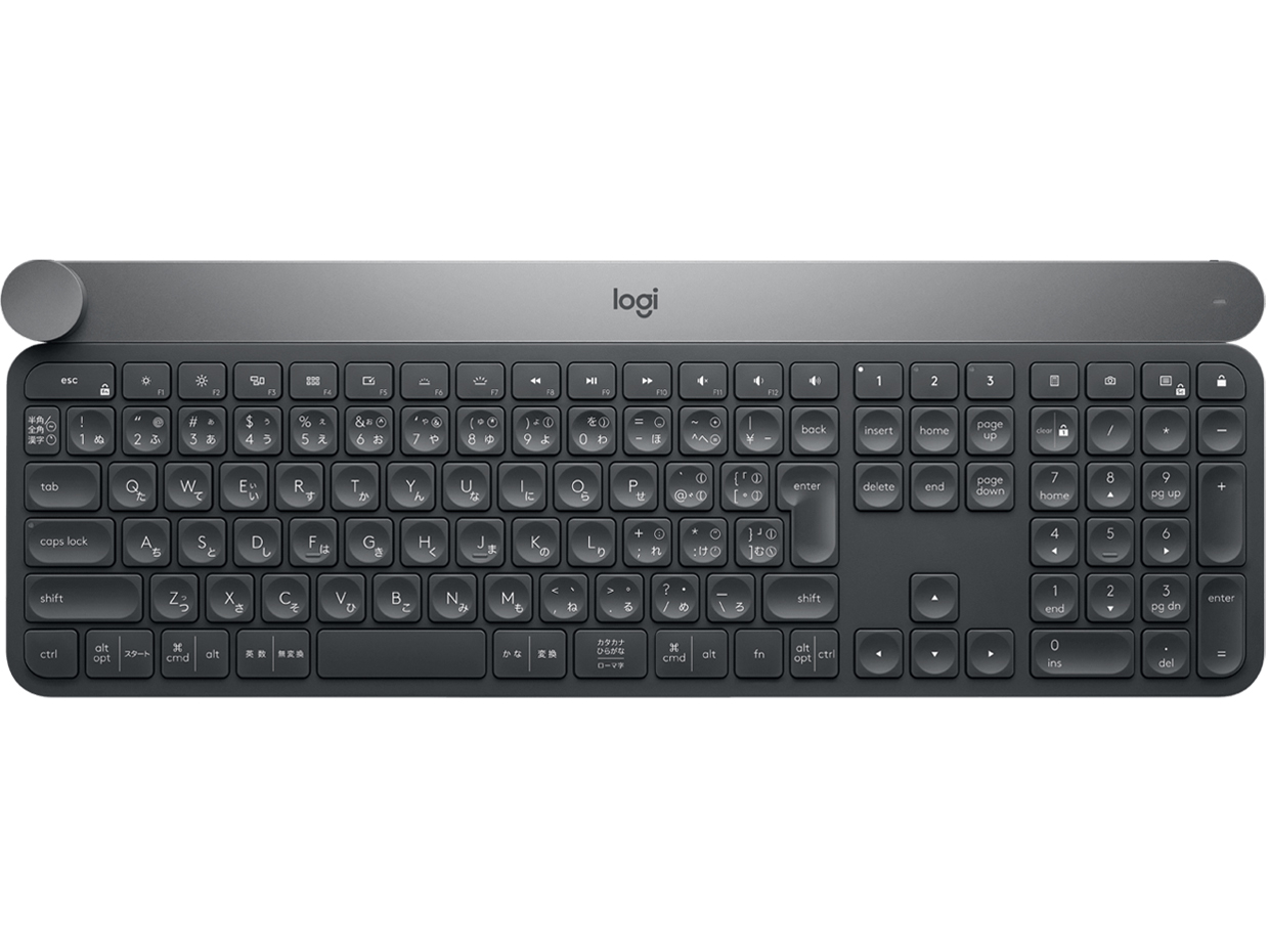 ロジクール CRAFT Multi-Device Wireless Keyboard KX1000s 取扱説明書