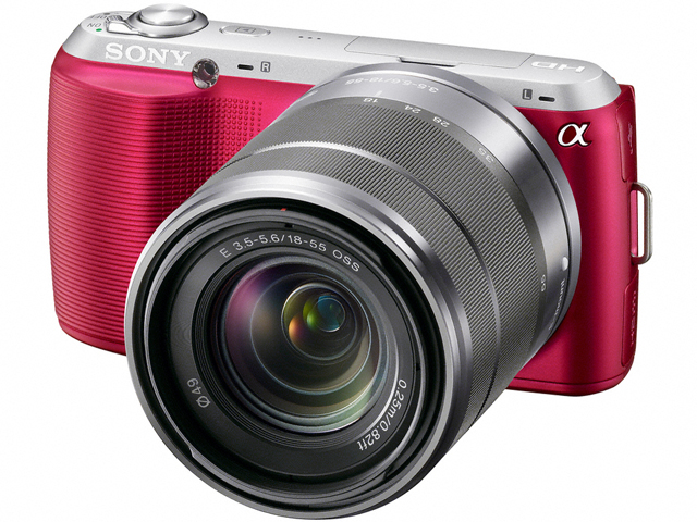 SONY α NEX-C3K ズームレンズキット [ピンク] 価格比較 - 価格.com