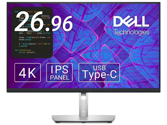 Dell P2723QE [26.96インチ] 価格比較 - 価格.com