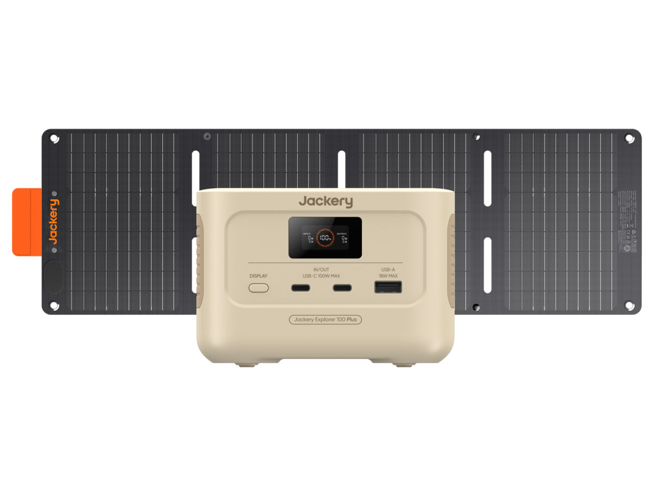 Jackery Japan Jackery Explorer 100 Plus+SolarSaga 40 Mini ソーラー