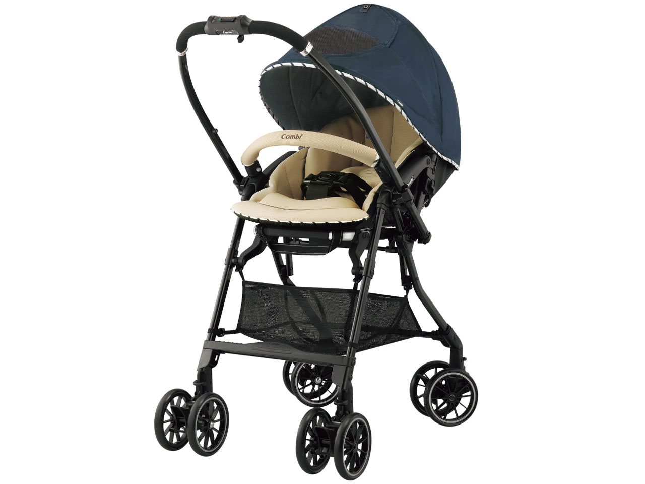 コンビ スゴカル 4キャス エアー エッグショック HK(GL) [ライトグレー