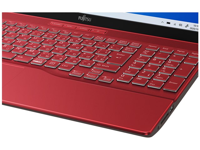 FMV LIFEBOOK AH43/F1 FMVA43F1R [ガーネットレッド]の製品画像 - 価格.com