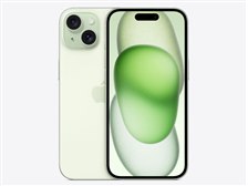 Apple iPhone 15 512GB SIMフリー [グリーン] 価格比較 - 価格.com