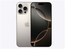 Apple iPhone 16 Pro Max 256GB SIMフリー [ナチュラルチタニウム