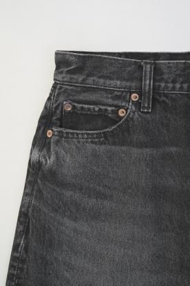 VICTIM × HAGUN / WIDE PIPE DENIM PANTS (BLACK) - compass 新潟