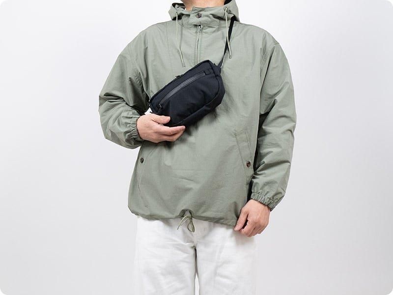 ENDS and MEANS Waist Bag BLACK ENDS and MEANS通販・取扱い rusk