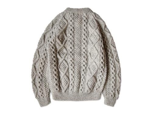 Athena Designs アランカーディガン OATMEAL Athena Designs通販
