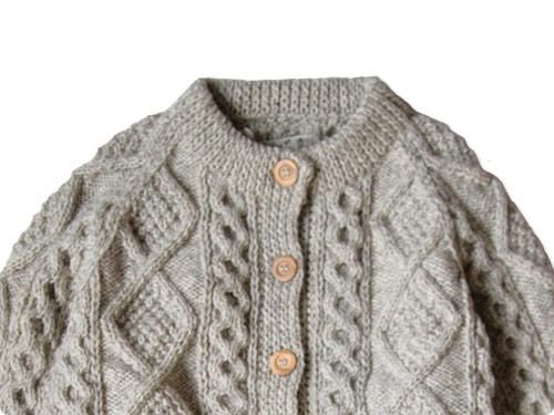 Athena Designs アランカーディガン OATMEAL Athena Designs通販