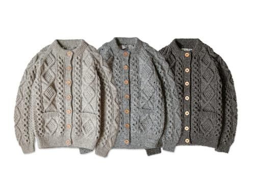 Athena Designs アランカーディガン JACOB Athena Designs通販・取扱い