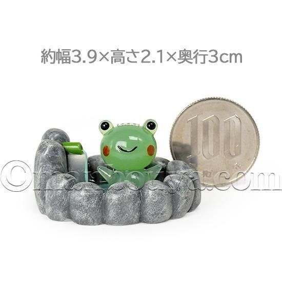 カエル グッズ 置物 ガラス細工 ミニチュア 雑貨 フォーカート 露天