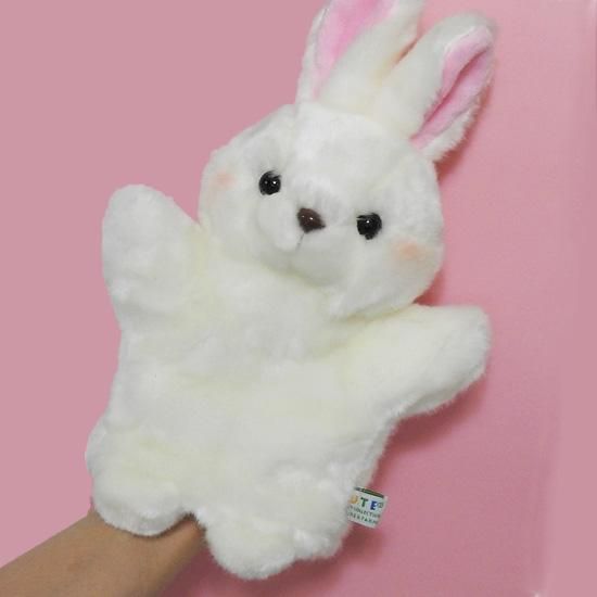 ハンドパペット】ぬいぐるみうさぎ◇キュート販売◇パペット