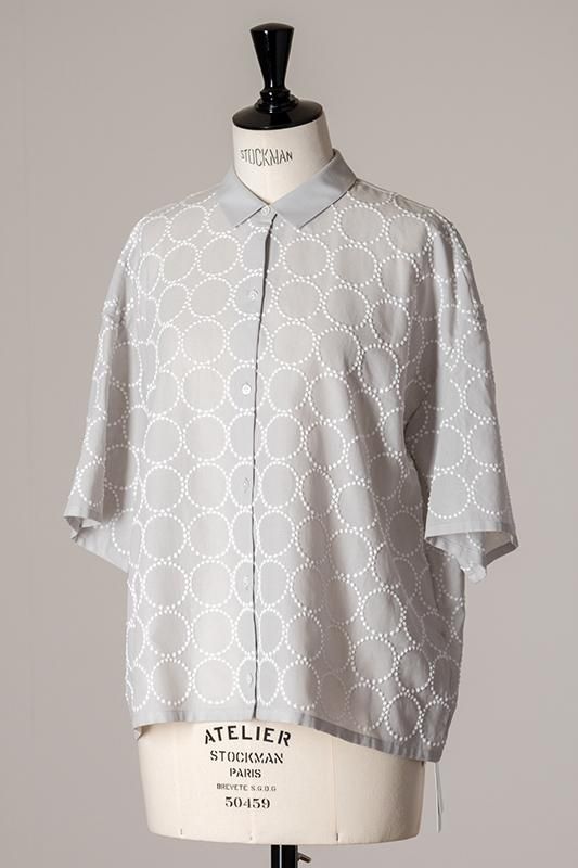 mina perhonen tambourine フレアスリーブブラウス - ミナペルホネン