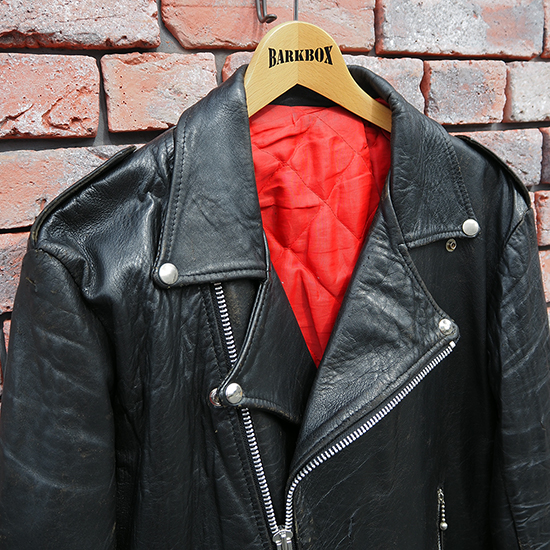 ロンジャン ヴィンテージ リアルレザー イギリス ライダース 40 38