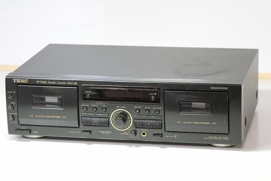 W-790R｜TEAC カセットデッキ ｜中古品｜修理販売｜サンクス電機