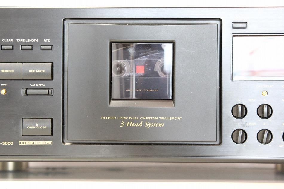 V-5000｜TEAC ティアック 3HEADカセットデッキ｜中古品｜修理販売