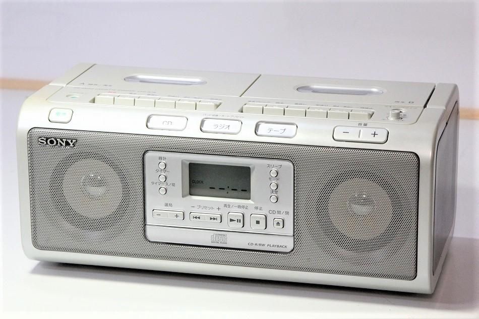 CFD-W78/S｜SONY CDラジカセ W78 シルバー ｜中古品｜修理販売