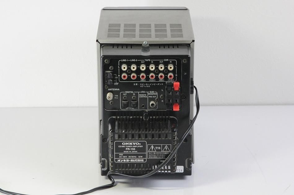FR-155｜ONKYO オンキョー CD/MDチューナーアンプシステム センター