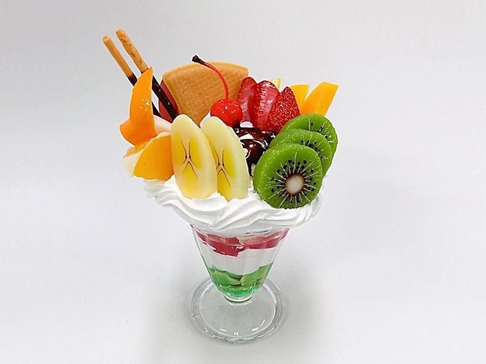 業務用食品サンプル：パフェ：フルーツパフェ - 食品サンプルの製造と