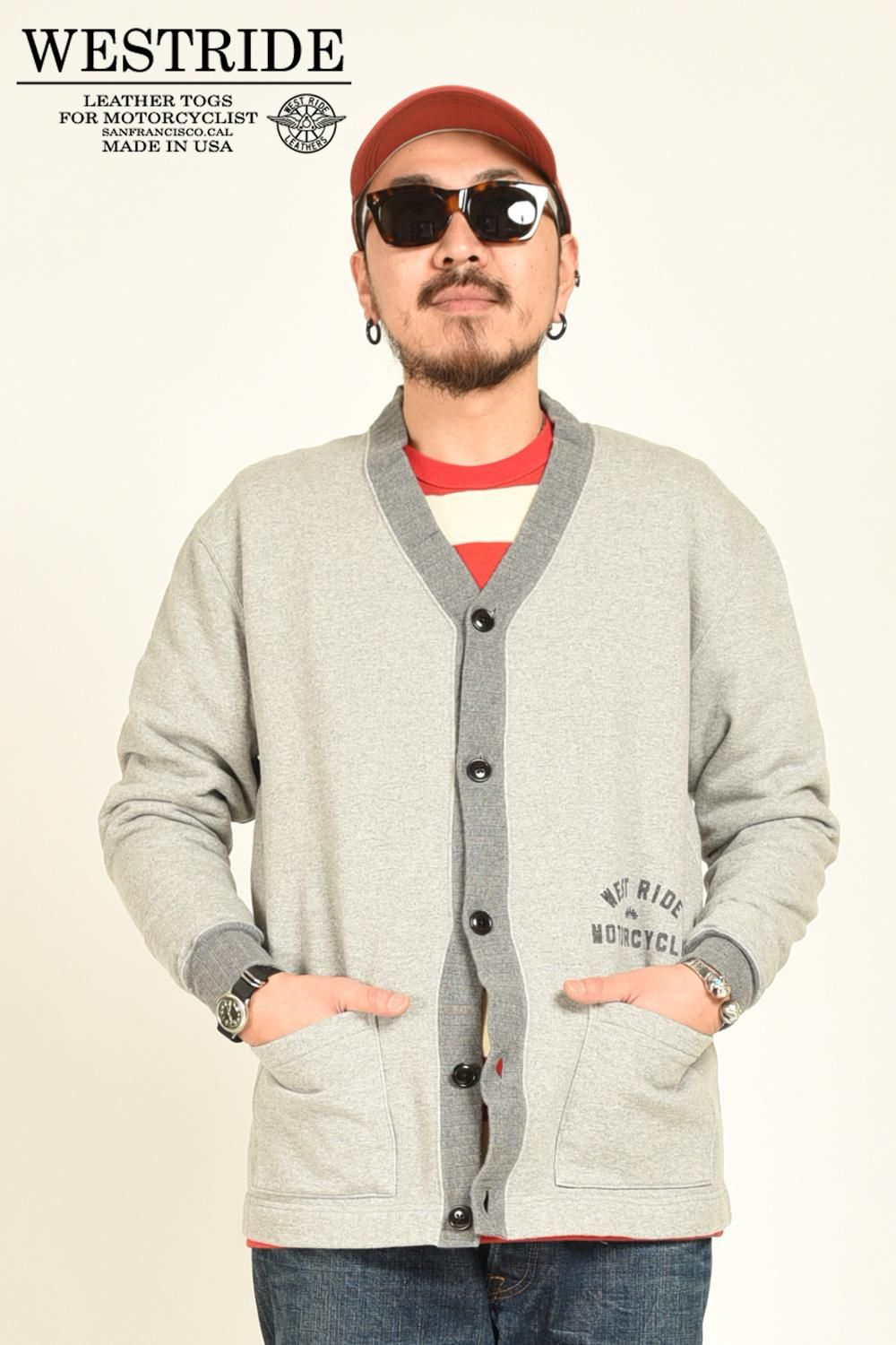 WESTRIDE(ウエストライド) カーディガン CLOUD CARDIGAN IM2004 通販