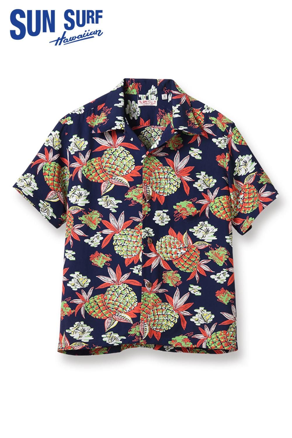 SUN SURF(サンサーフ) アロハシャツ S/S RAYON HAWAIIAN SHIRT