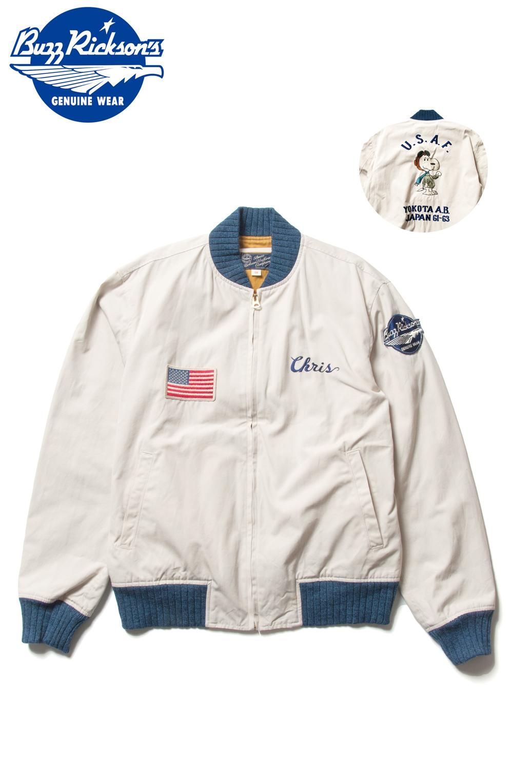 バズリクソンズ(BUZZ RICKSON'S) スヌーピーツアージャケット SNOOPY