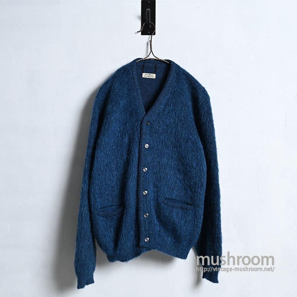 OLD MOHAIR CARDIGAN（1960'S/GOOD CONDITION） - 古着屋 ｜ mushroom