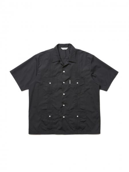 COOTIE (クーティー) Cuba S/S Shirt (キューバ半袖シャツ) Black