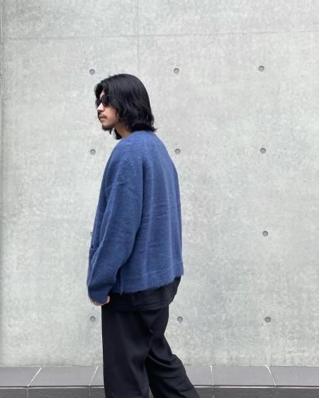DELUXE (デラックス) SWEET JANE (モヘアカーディガン) BLUE
