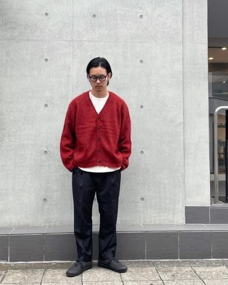 DELUXE (デラックス) SWEET JANE (モヘアカーディガン) RED