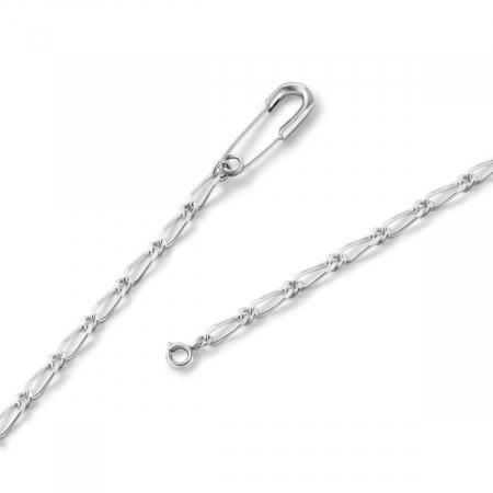 GARNI(ガルニ) Safety Pin Necklace(セーフティーピンネックレス) SILVER