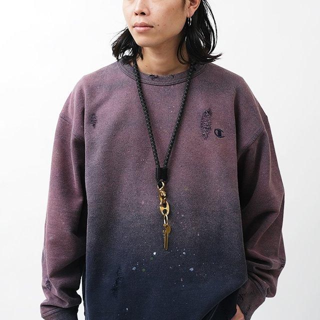 Willow Pants NECKLACE #BLACK [R-015]｜Silver and Gold Online Store