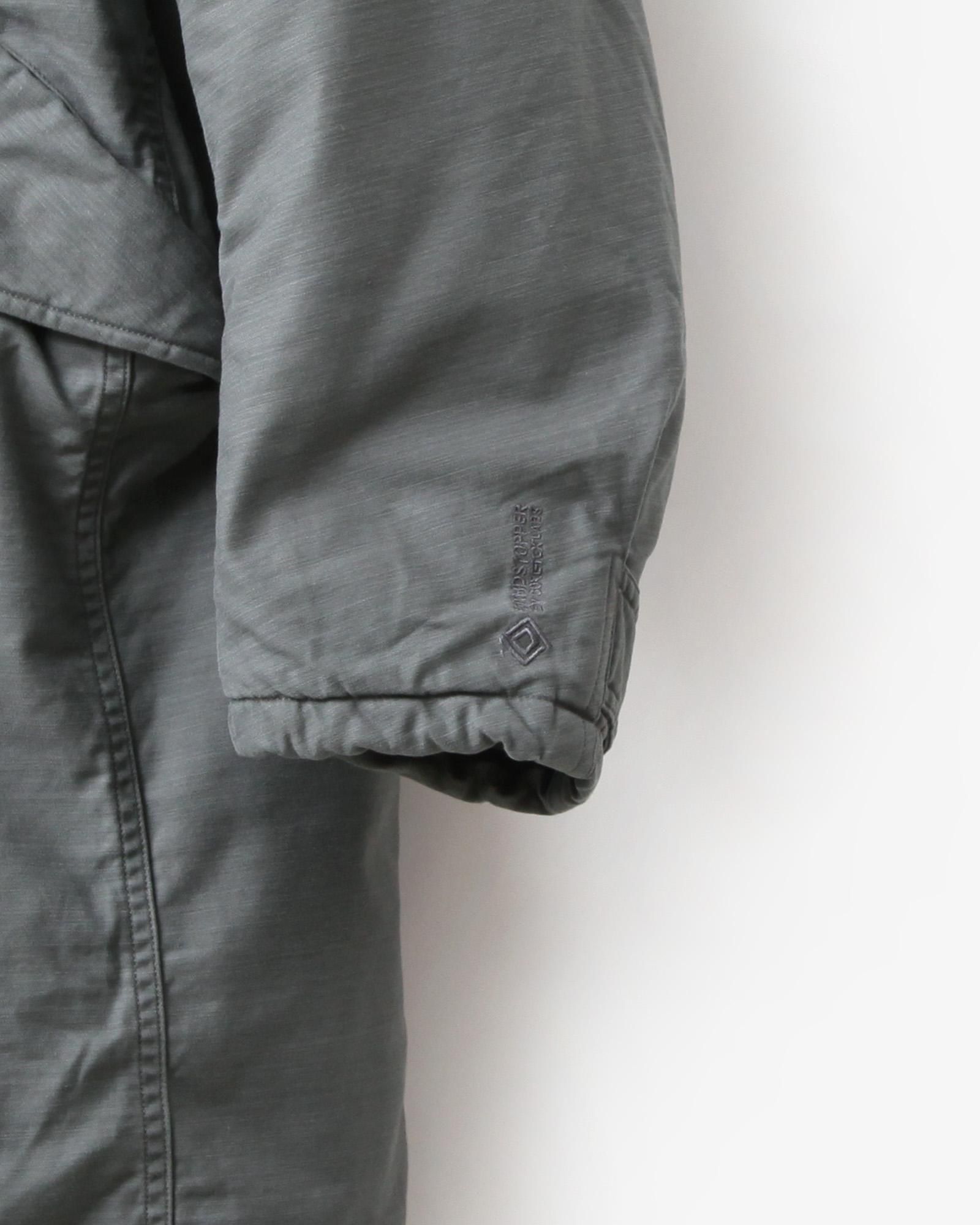 nonnative TROOPER PUFF COAT COTTON BACKSATIN PIGMENT DYE WITH