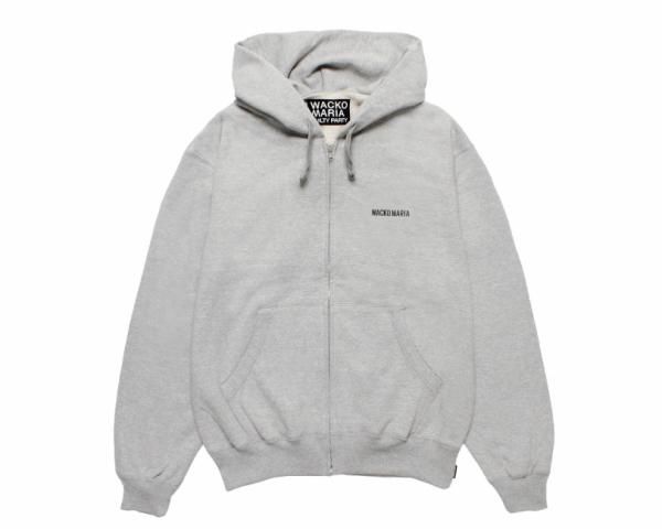 WACKO MARIA / HEAVY WEIGHT FULL ZIP HOODED SWEAT SHIRT - RELAX WEB