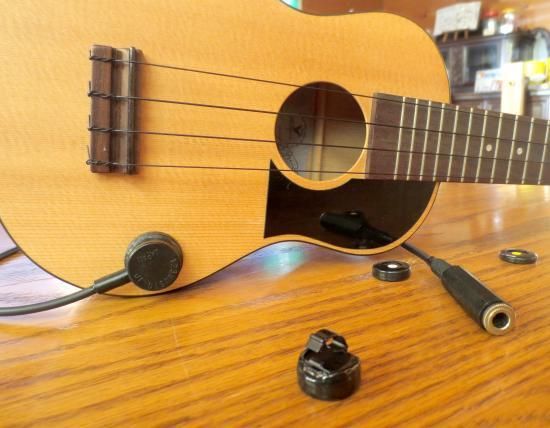 MSPピックアップウクレレ用キット｜穴開けなし・加工不要・初心者でも