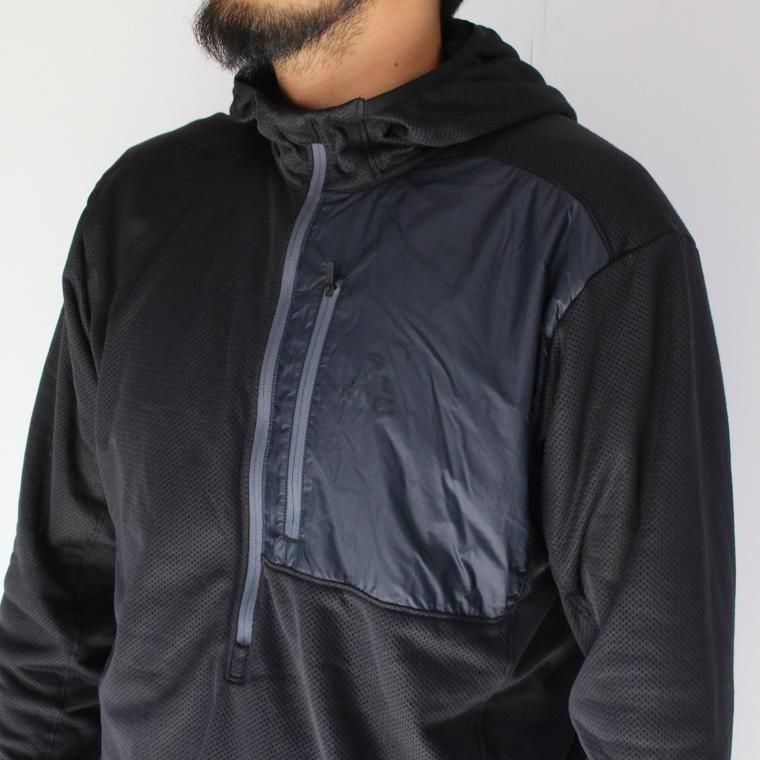 STATIC スタティック ADRIFT HALF ZIP HOODY アドリフトハーフジップ