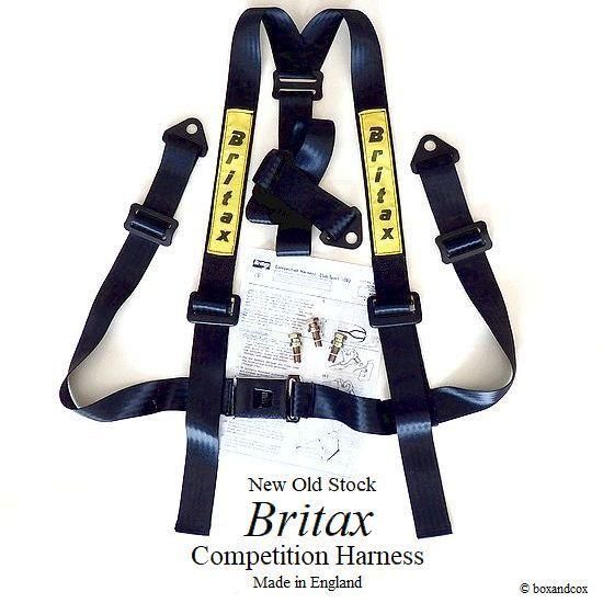 NOS Britax Competition Harness/ブリタックス 4×3 ハーネス シート